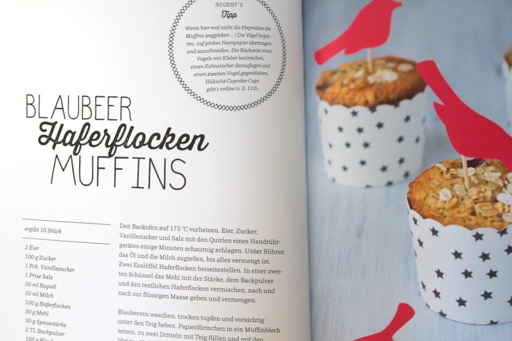 Rezept Blaubeer Haferflocken Muffins