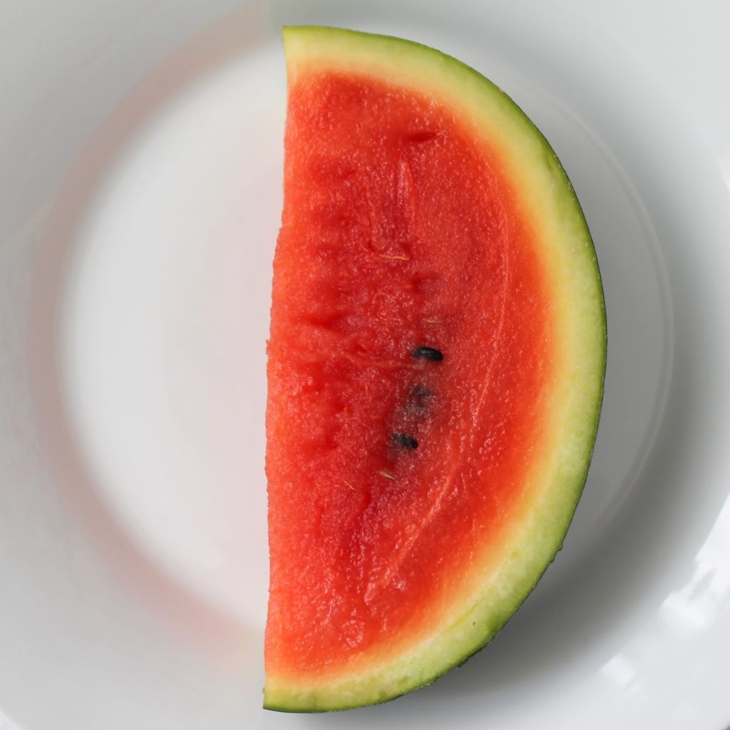 D Wassermelone Typo Alphabet
