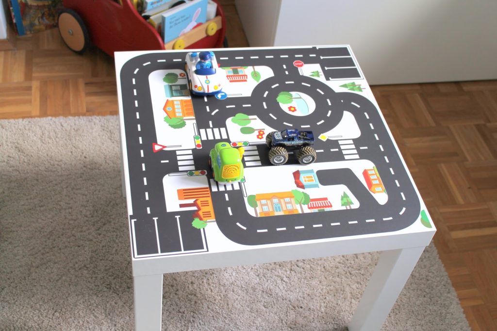 Limmaland Spieltisch Autos Jungenzimmer IKEA Hack