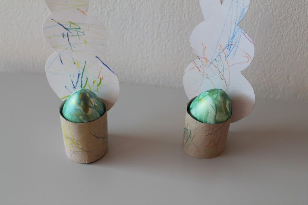 Ostergeschenk DIY Osterhase Kids Craft Easter