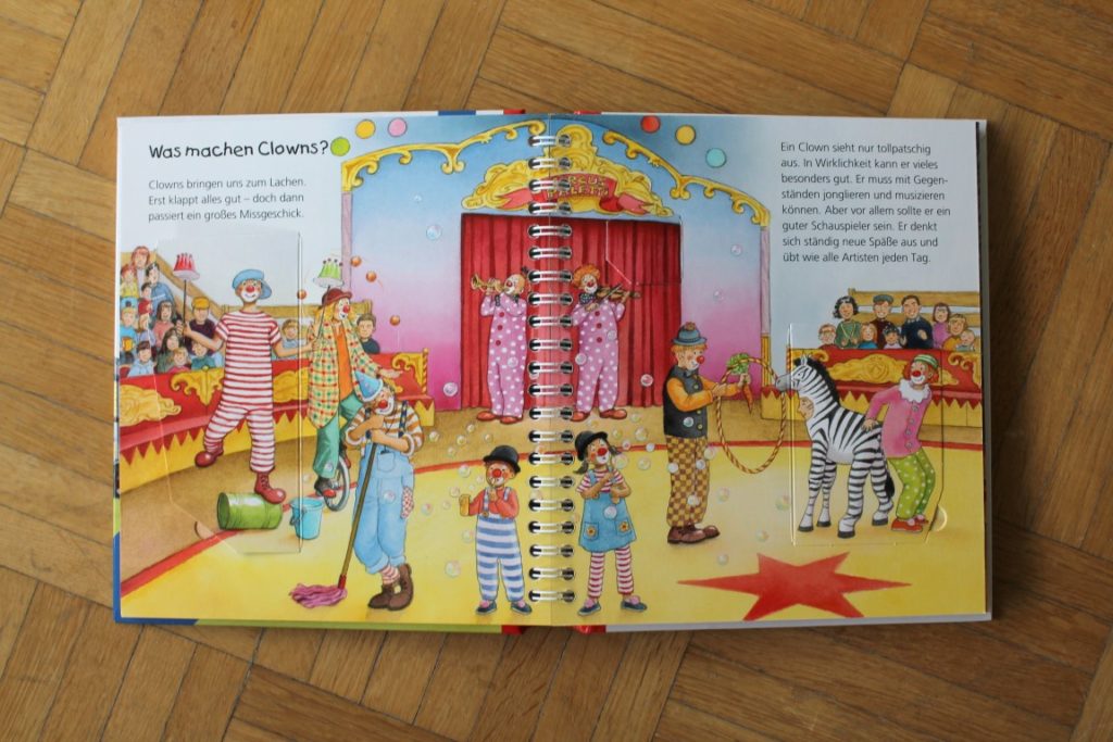 Komm mit in den Zirkus Wieso weshalb warum Band 58 Lieblingsbuch Kinderbuchtipp