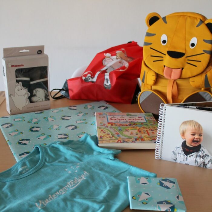 Der erste Kita-Morgen. Geschenkideen zum Kindergarten-Start.