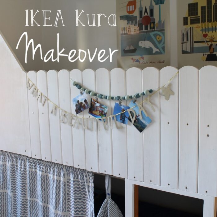 Kinderzimmer Makeover mit IKEA Kura Hack