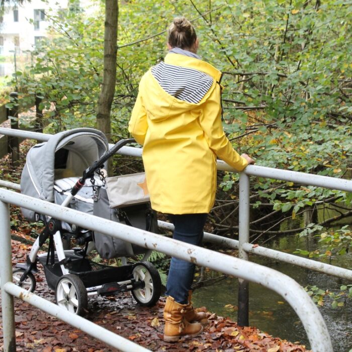 Der erste Herbstspaziergang: ab in den Wald, Baby!