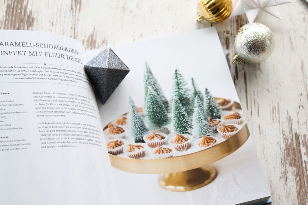 Konfekt Macadamia Sterne aus White Christmas Buchtipp Jules kleines Freudenhaus Hoelker Verlag