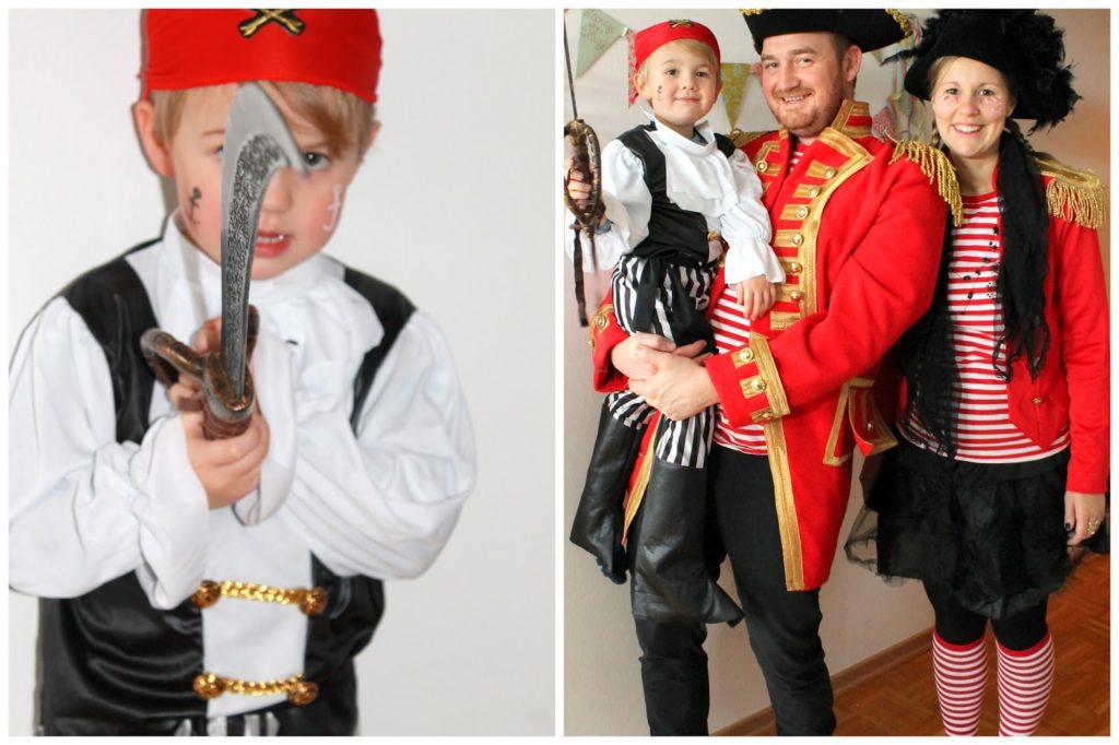 Koelsch Piraten Familienkostuem DIY Mama Papa Kind Karneval Jules kleines Freudenhaus