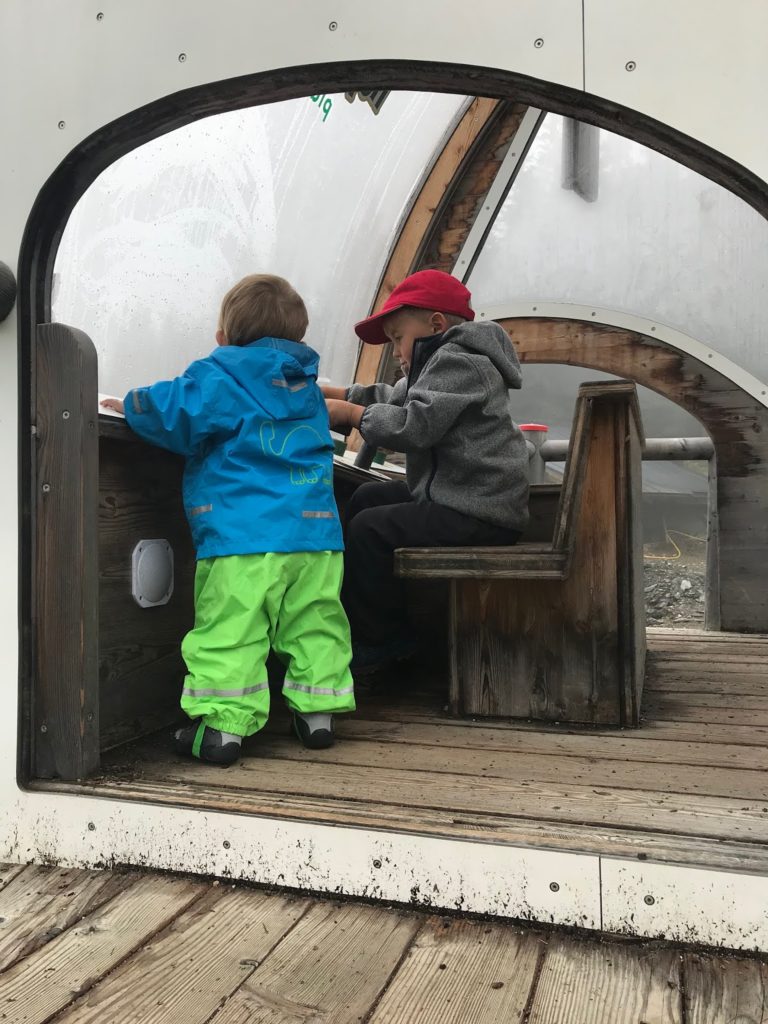 Kugelbahn Planai Hopsiland Oesterreich Wandern mit Kind Jules kleines Freudenhaus