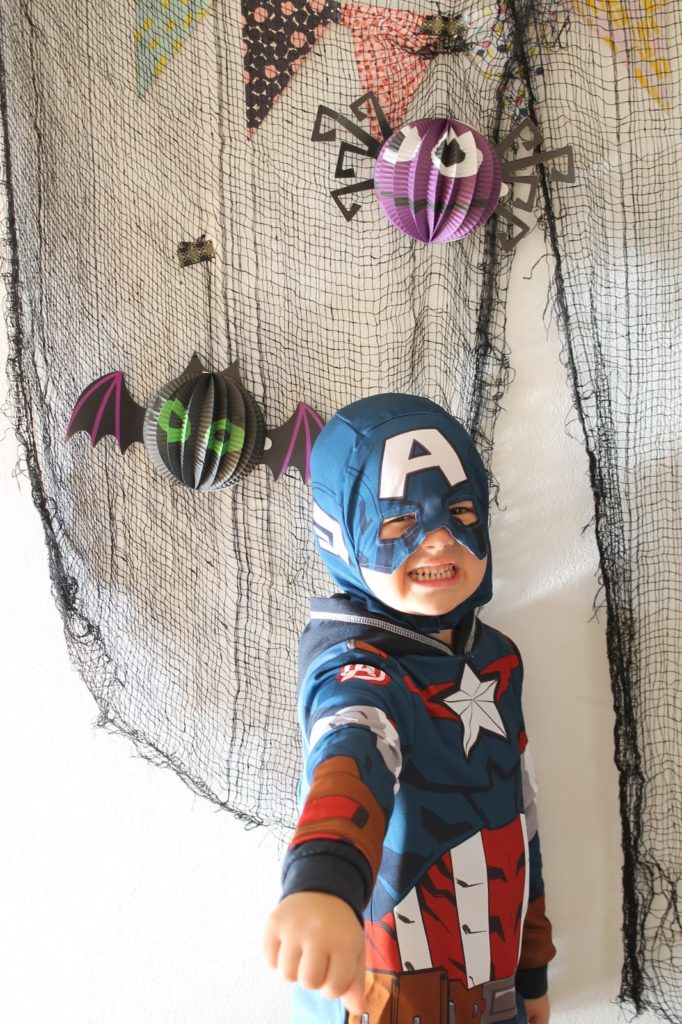 Captain America Halloween Superhelden Geister Laternen Jules kleines Freudenhaus