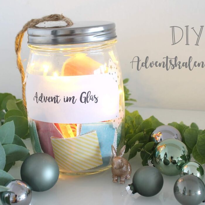 Advent im Glas oder Nur-noch-24-Mal-Schlafen-Zettelchen