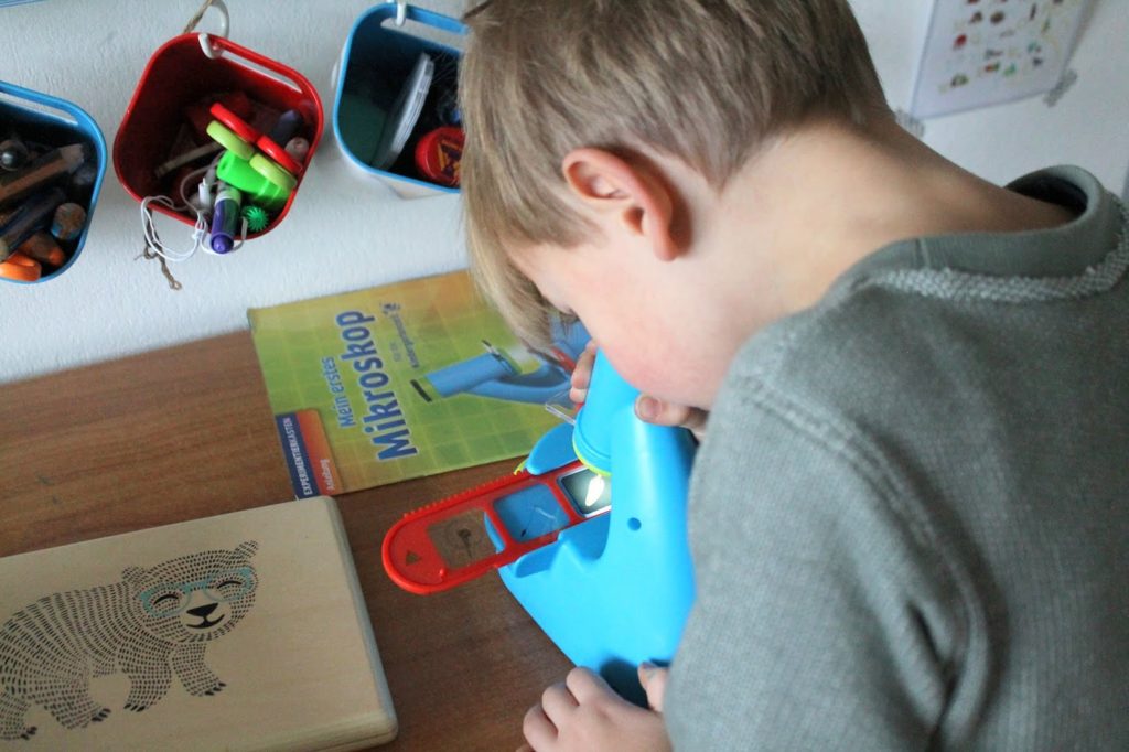 MINT Spielzeug tausendkind Geschenkideen Forscher Mikroskop Kindergartenkinder Jules kleines Freudenhaus 2
