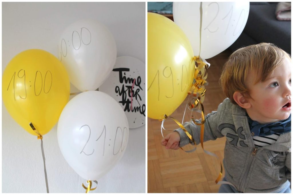 Conutdown Ballons Bestes Silvester mit Kindern Tipps und Tricks Countdown Bags Spielideen Jules kleines Freudenhaus