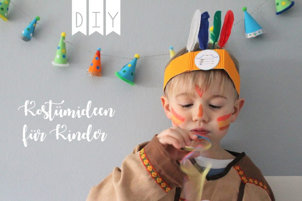 DIY Karneval Kostueme Verkleiden Kinder Indianer Jules kleines Freudenhaus