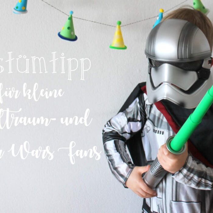 Kostümtipp für kleine Weltraum- und Star Wars Fans und ein Empfehlung zu einer besonderen Kinderkarnevalssitzung in Köln