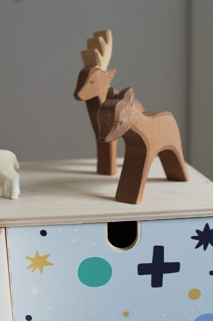 Ostheimer Tiere Ordnung im Kinderzimmer Kommode IKEA Moppe Limmaland Jules kleines Freudenhaus