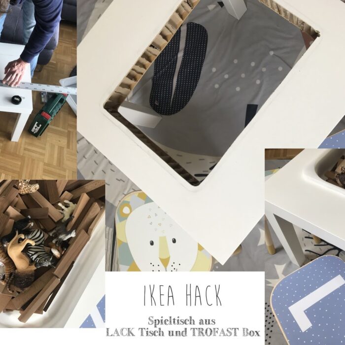 DIY IKEA Hack Spieltisch