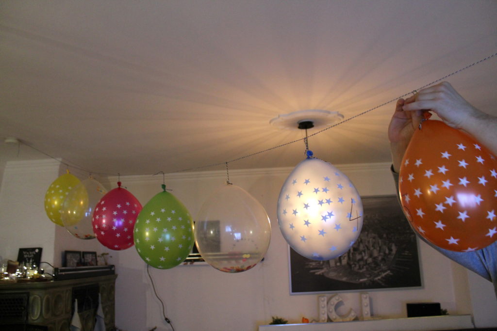 Countdown Ballons Silvester 