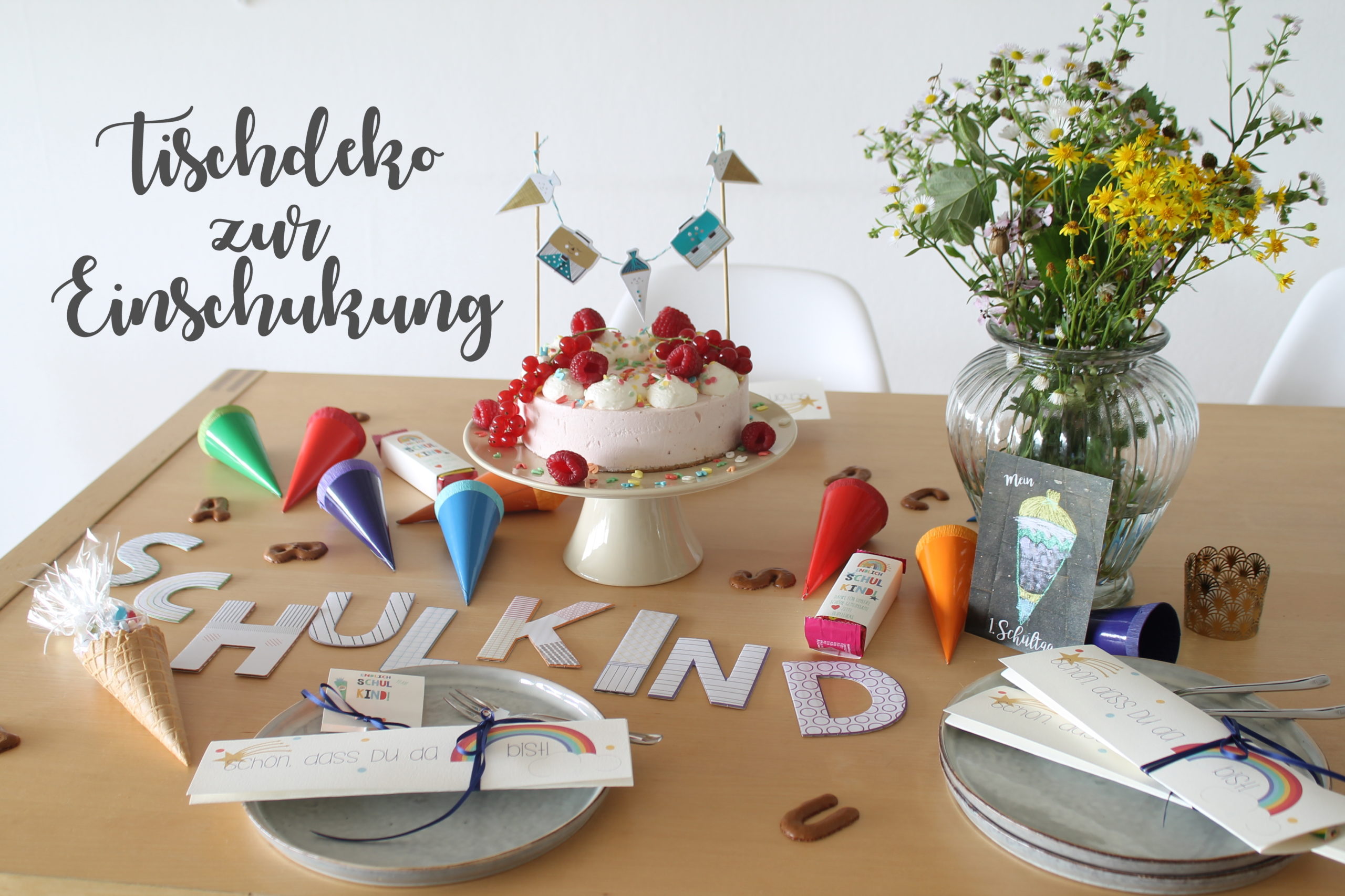 Set Mini Lolli Lollis/Lutscher Tischdeko Geburtstag Party Einschulung Deko 8tlg 