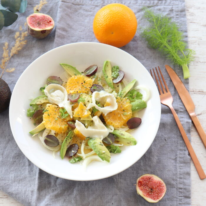 Leckerstes Herbst-Essen 2 in 1: Fenchel-Orangen-Salat und eine Fenchel-Curry-Bowl