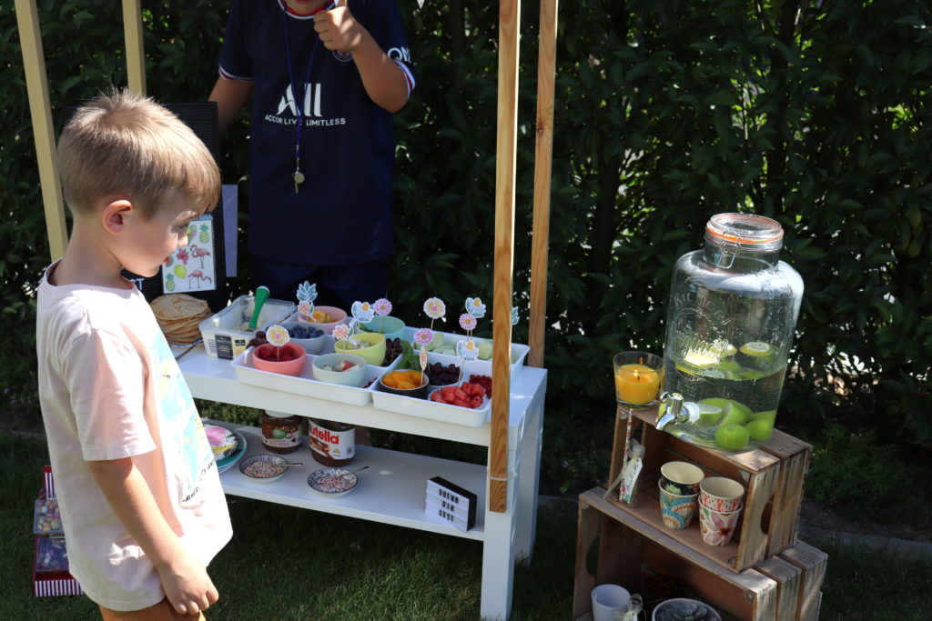 Kinder Sommerferien Open DIY Crepe Französich