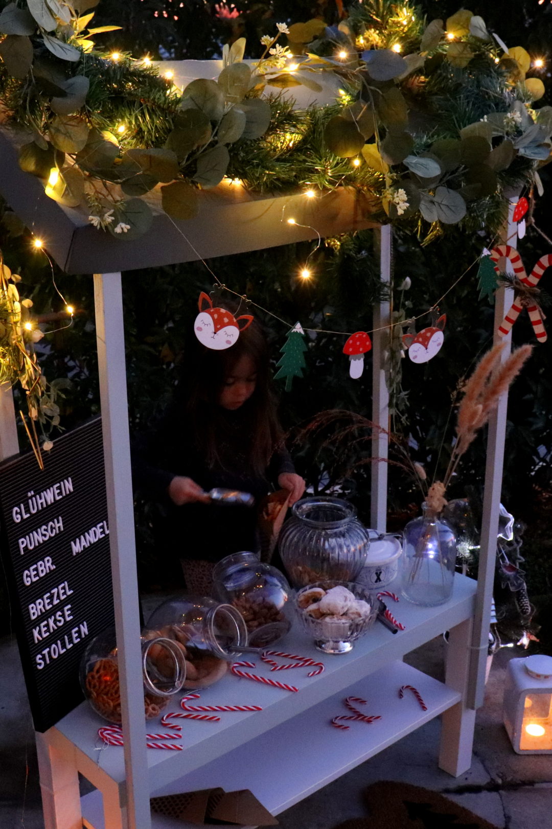 DIY Weihnachtsmarktstand - Jules kleine Freuden