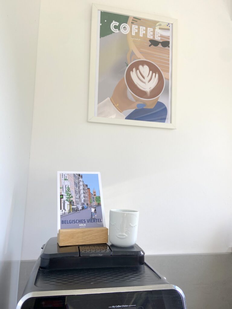 coffee und postkarte
