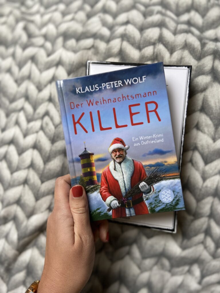 Weihnachtsmann killer Krimi Winterbuch  Buchtipp
