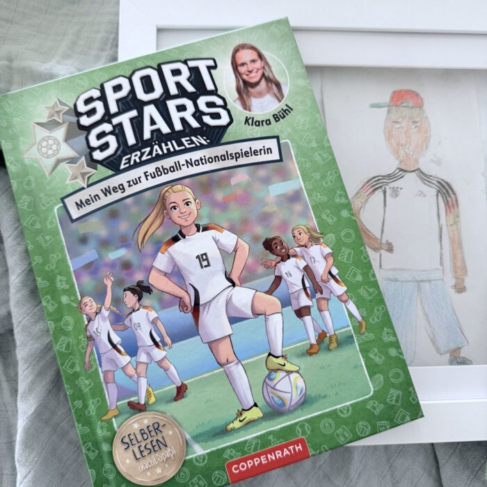 Auftakt für unsere Fussball EM für unsere Mädels und ein Buchtipp von der Nationalspielerin Klara Bühl