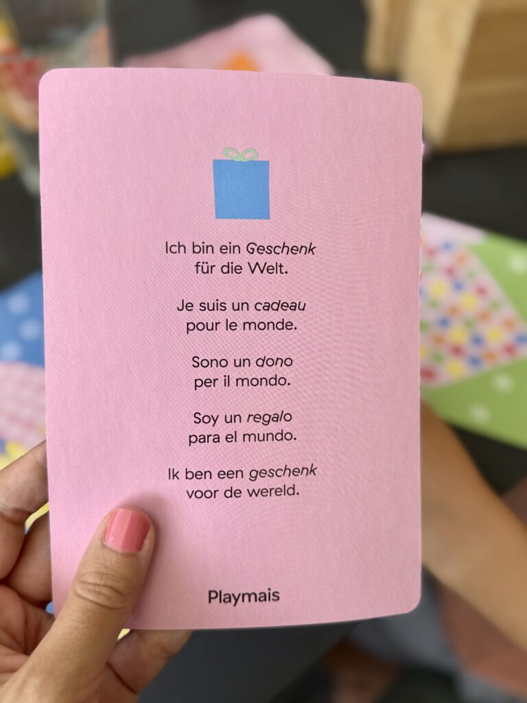Playmais Affirmationskarten