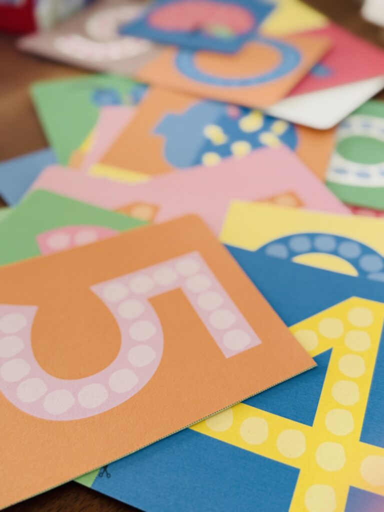 Playmais Numbers Schule