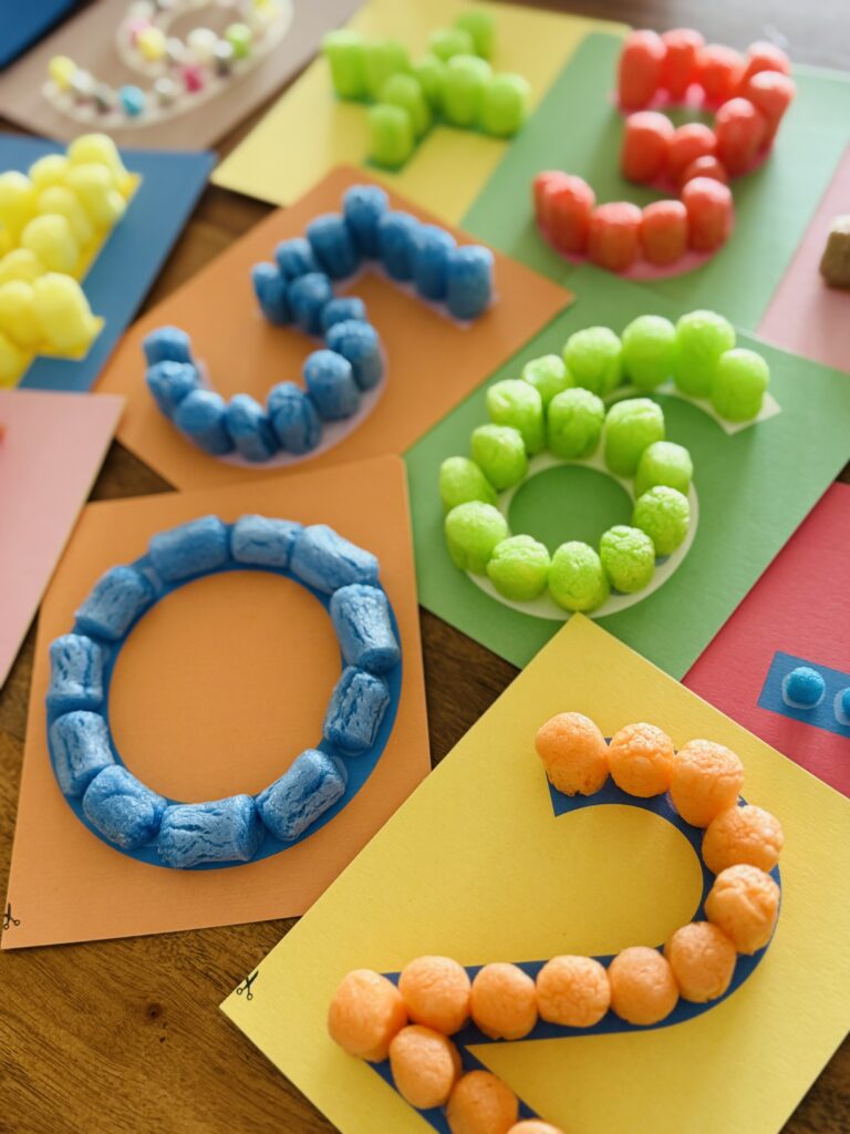 Playmais Numbers Schule