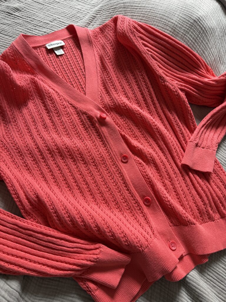 Strickjacke individualisieren pimp 