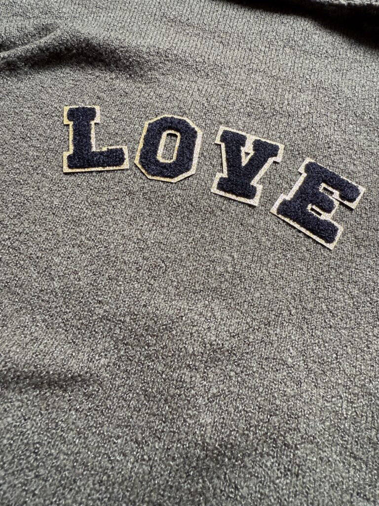Strickjacke individualisieren pimp 