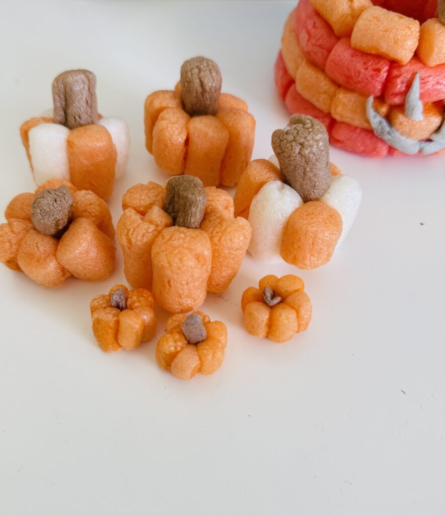DIY Kürbis aus Playmais