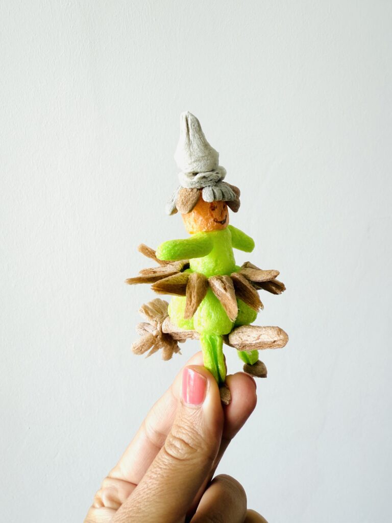 DIY Kürbis aus Playmais