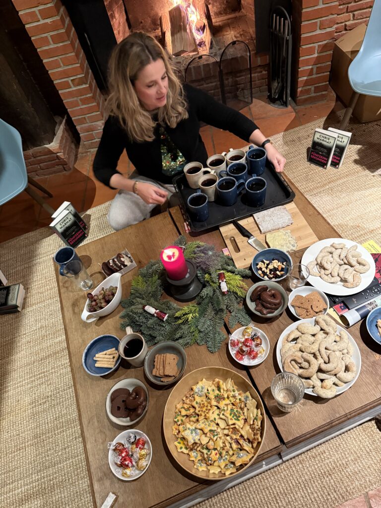 Chris Warnat Autorin Kaminlesung