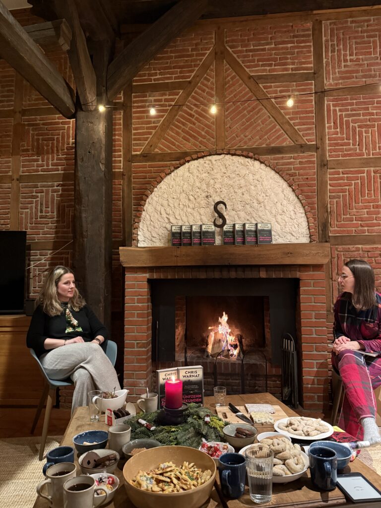 Chris Warnat Autorin Kaminlesung