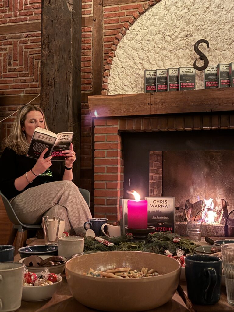 Chris Warnat Autorin Kaminlesung