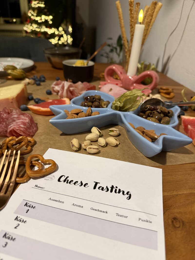 Cheese Tasting Weihnachten Silvester
