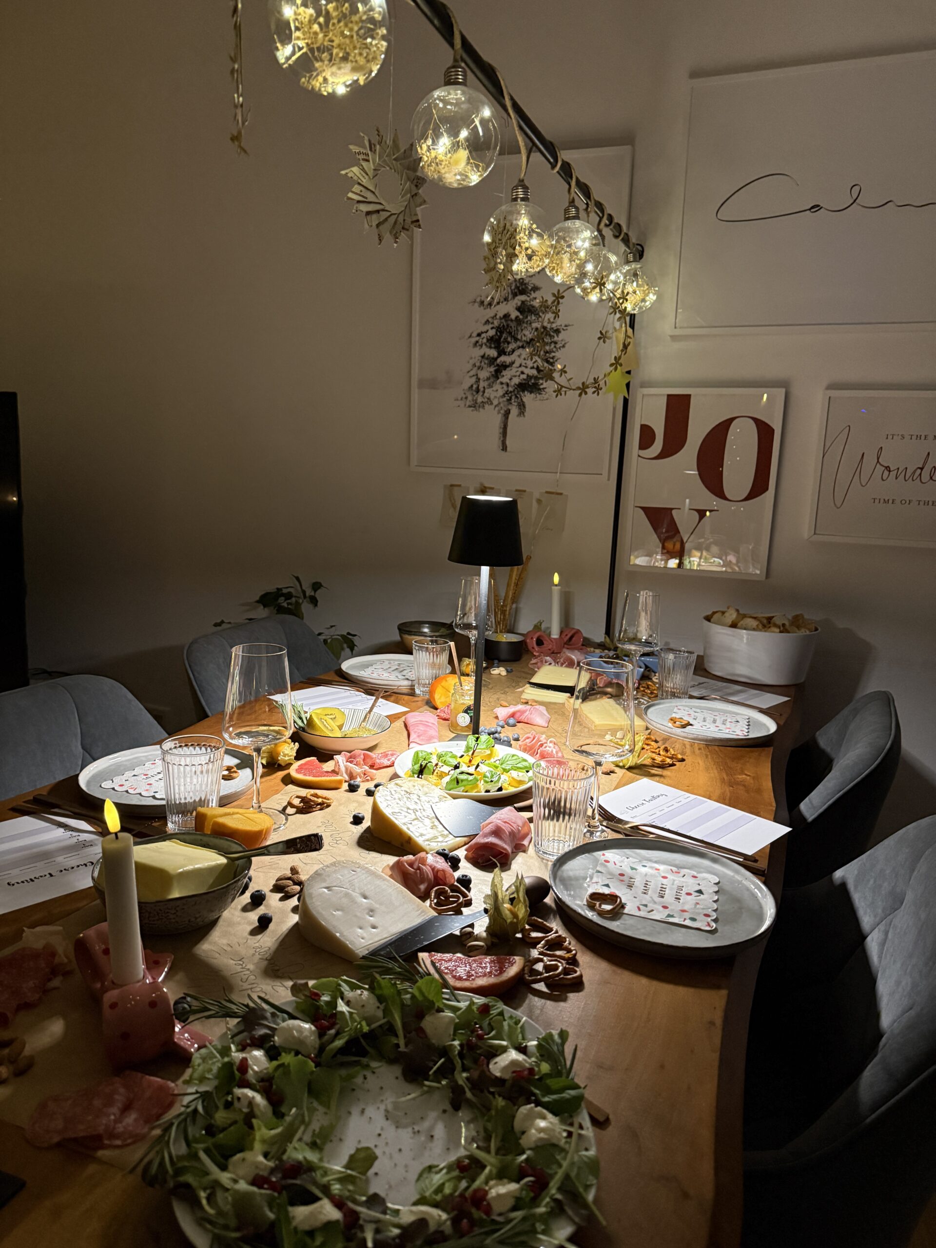 Cheese Tasting Weihnachten Silvester