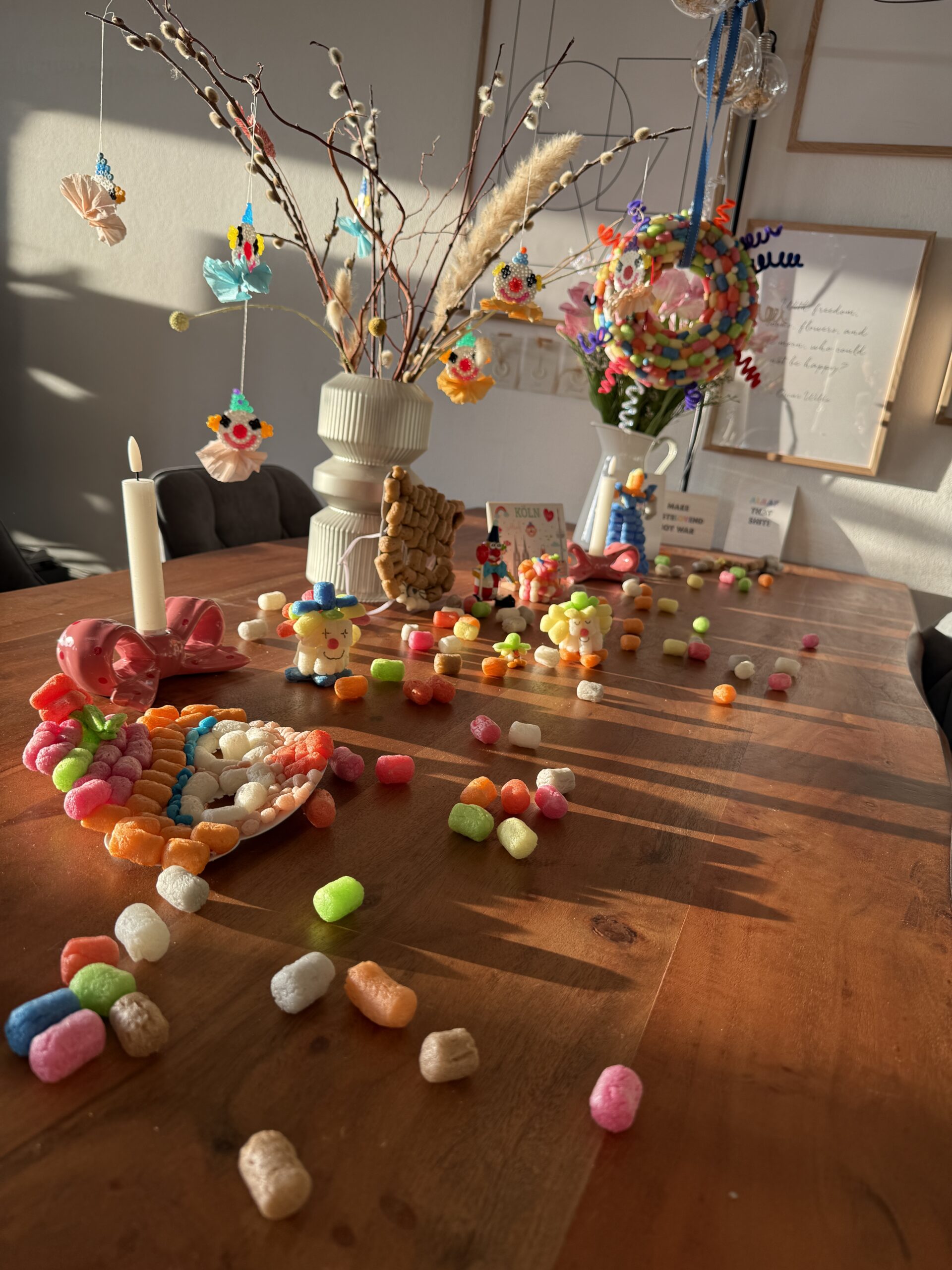 Tischdeko mit Playmais