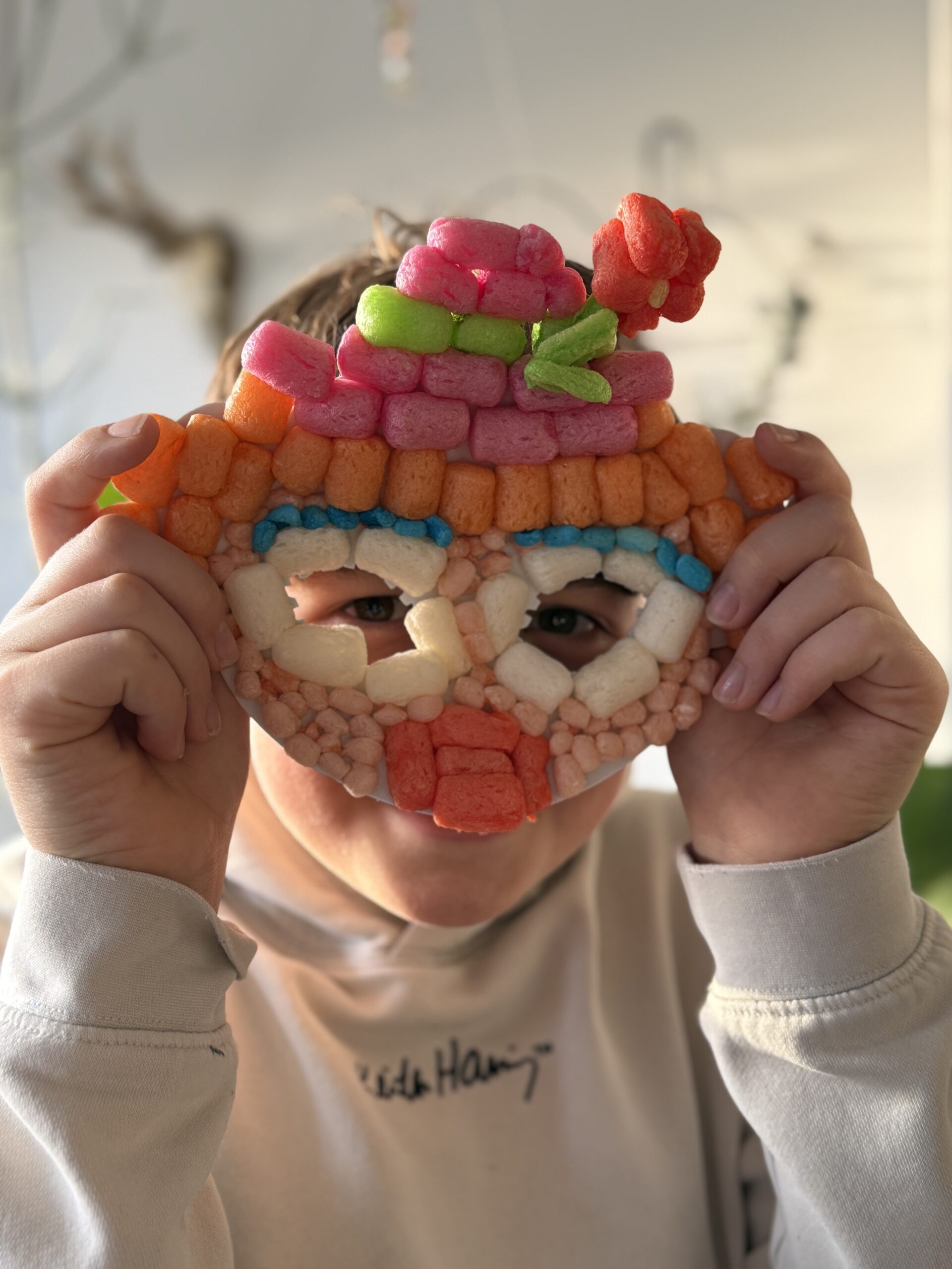 Maske Clown Karneval Playmais