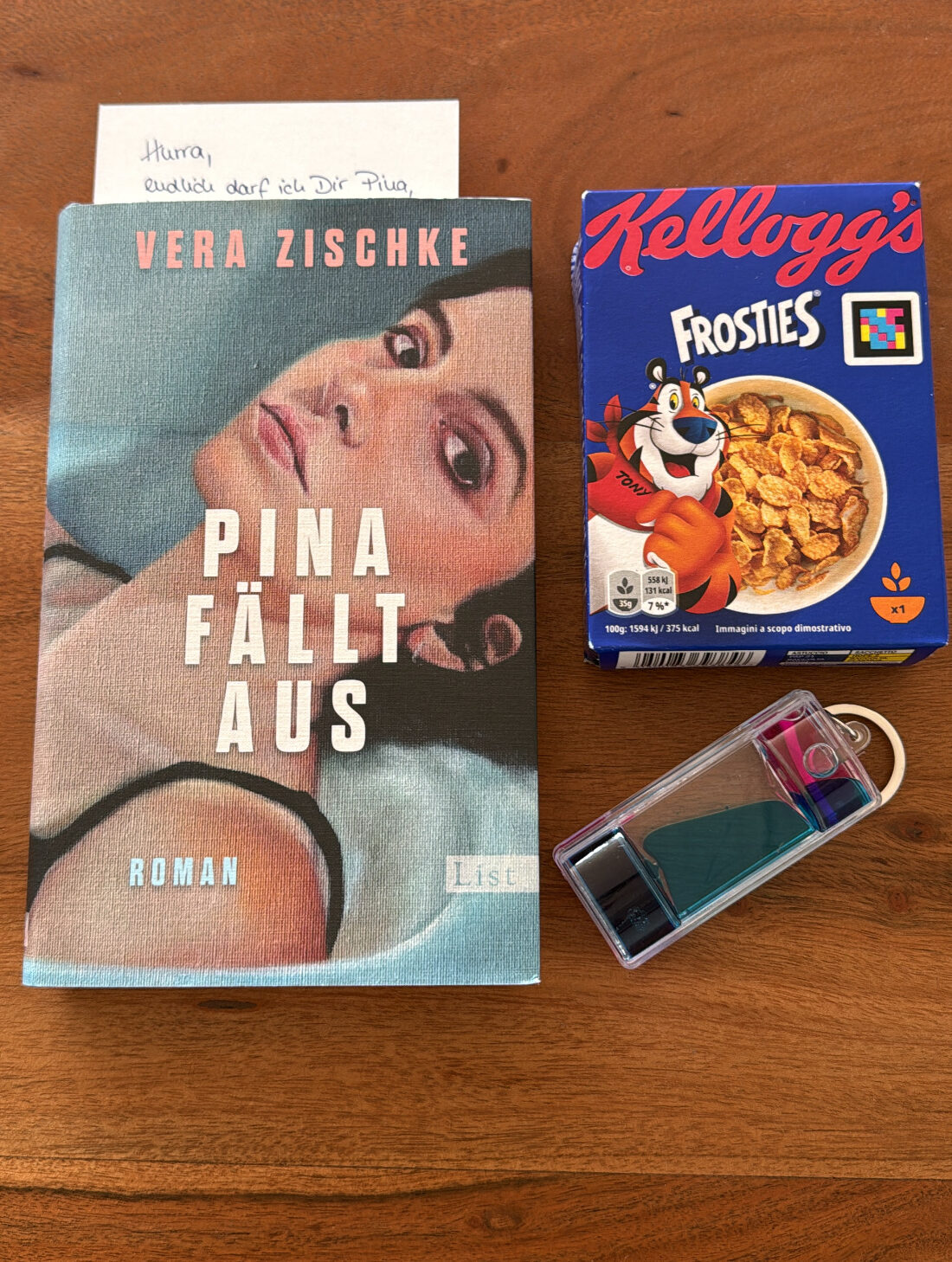 Lesung Vera Zischke Pina fällt aus