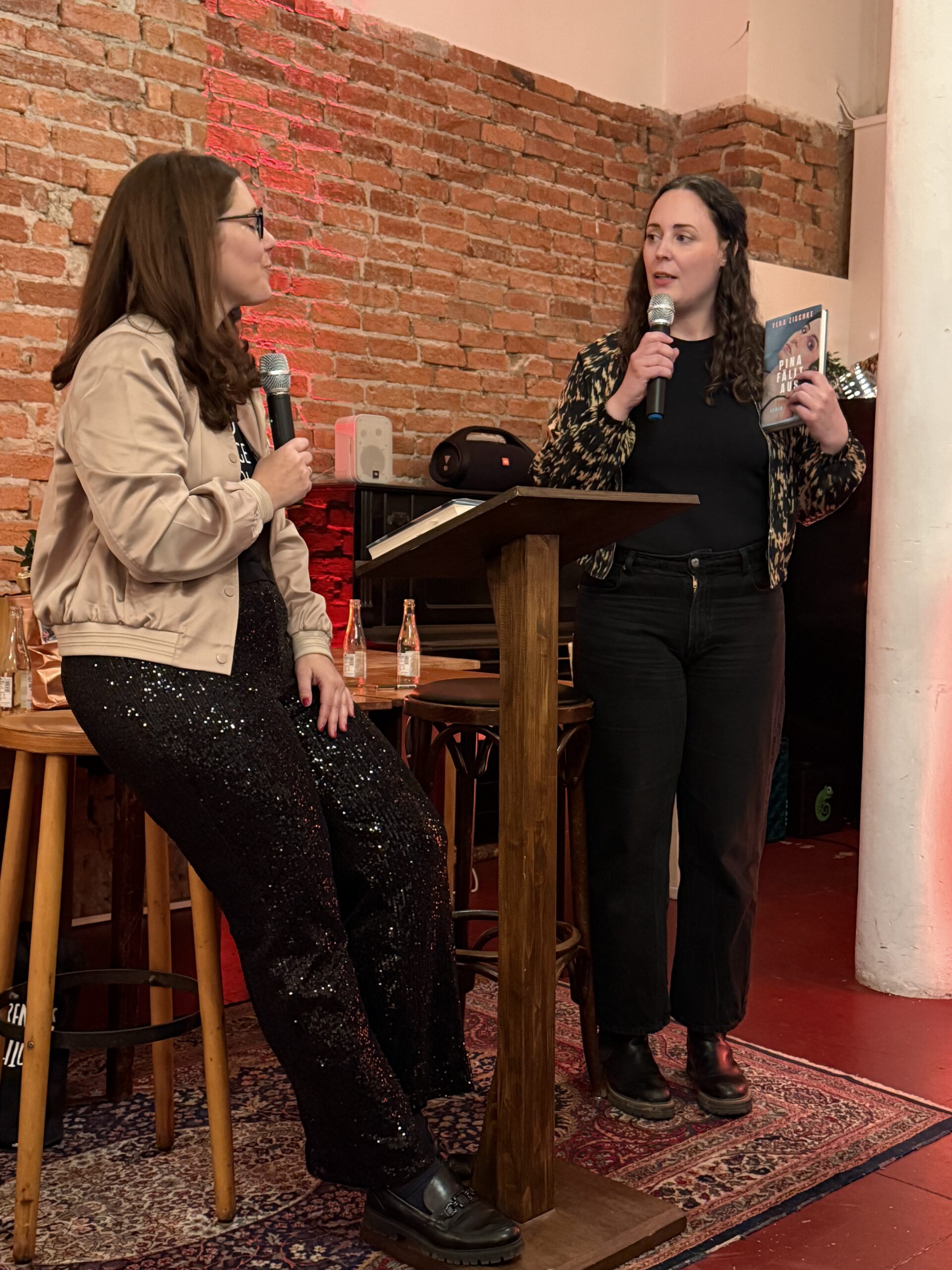 Lesung Vera Zischke Pina fällt aus