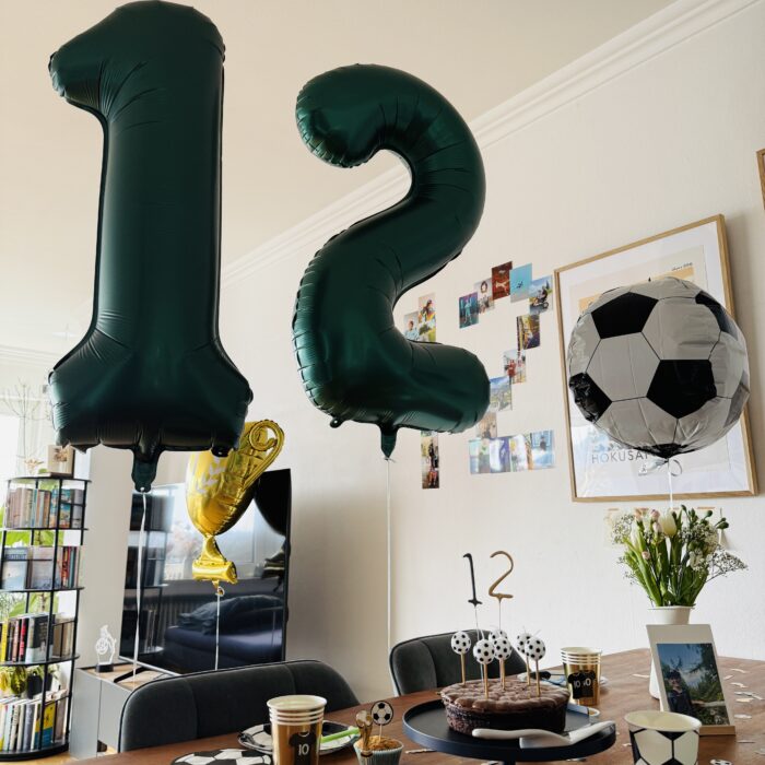 Fussball Geburtstag mit 12 Jungs zum 12. Geburtstag