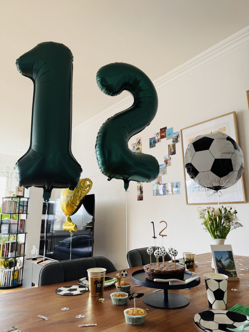 Mottogeburtstag Fussballl 12 Jahre