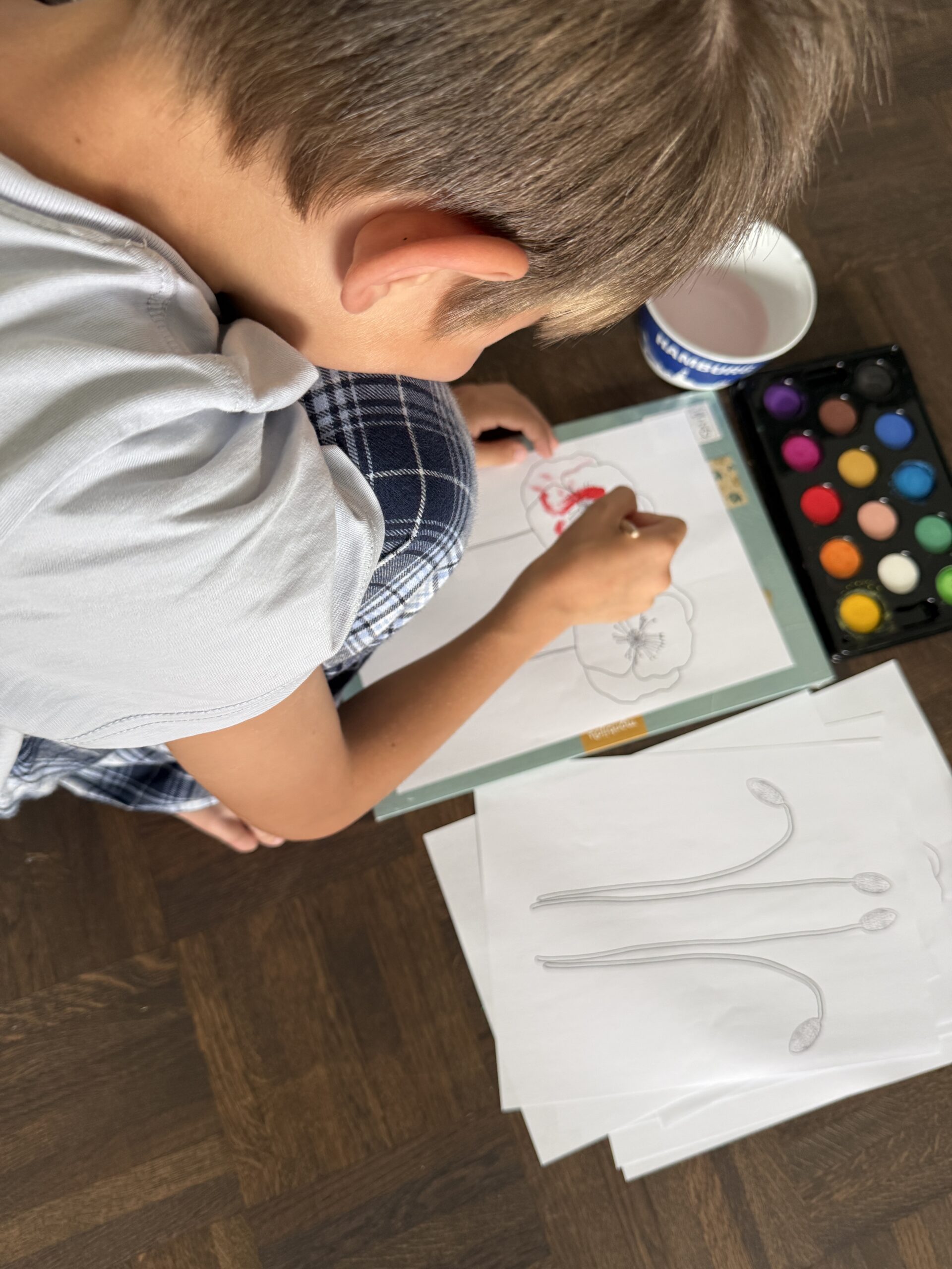 Wasserfarben DIY Geschenke