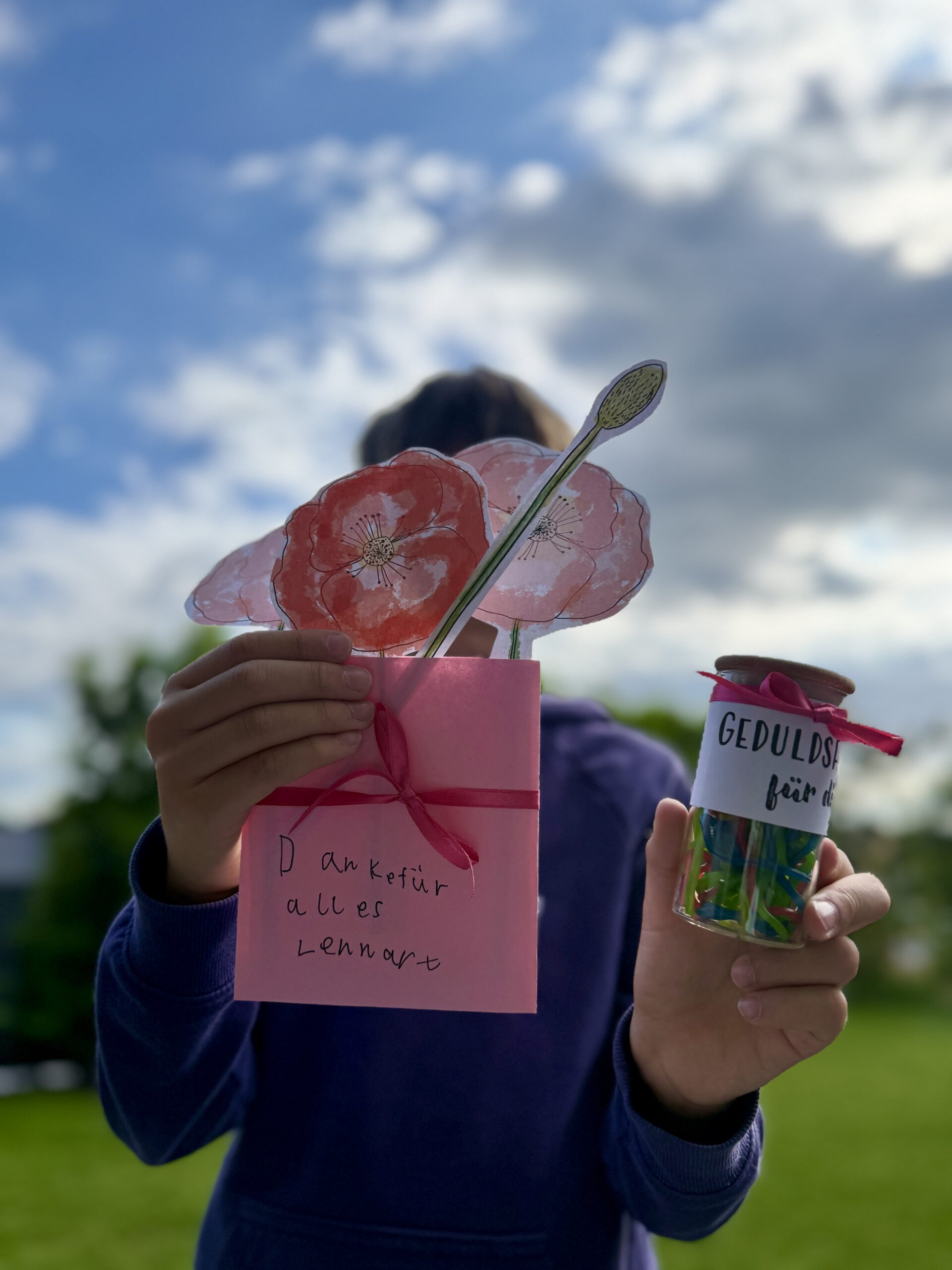Geduldsfaden Abschiedsgeschenk Schule Kita Betreuung