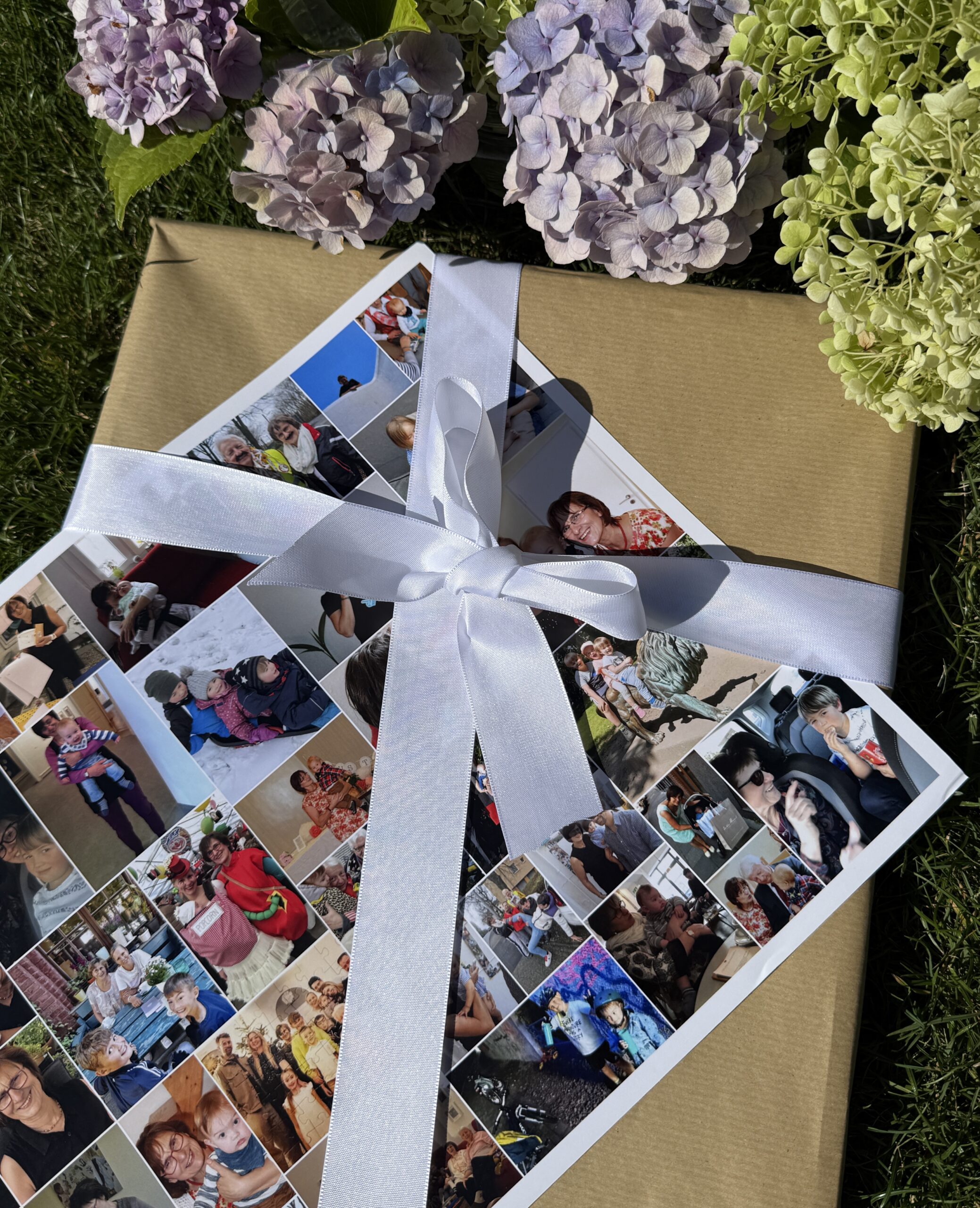 Geschenk Bildercollage Oma