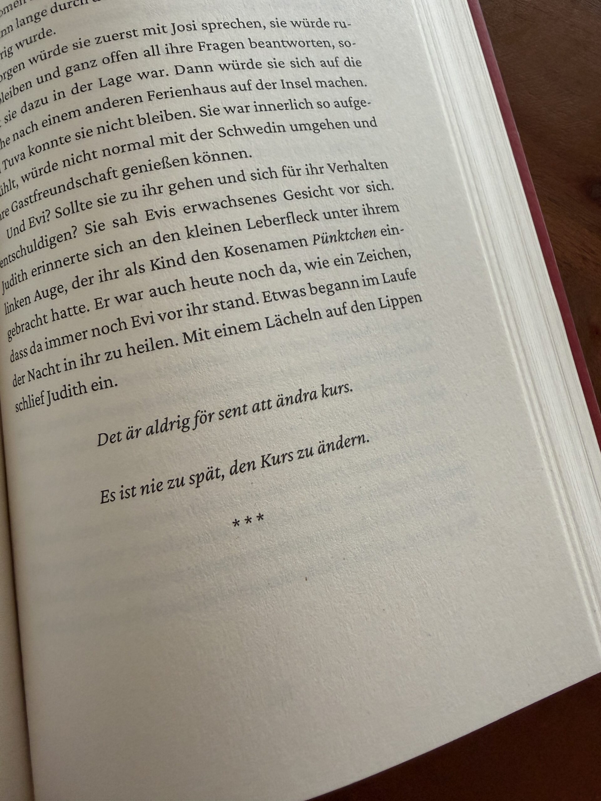 Die Regenschwimmerin