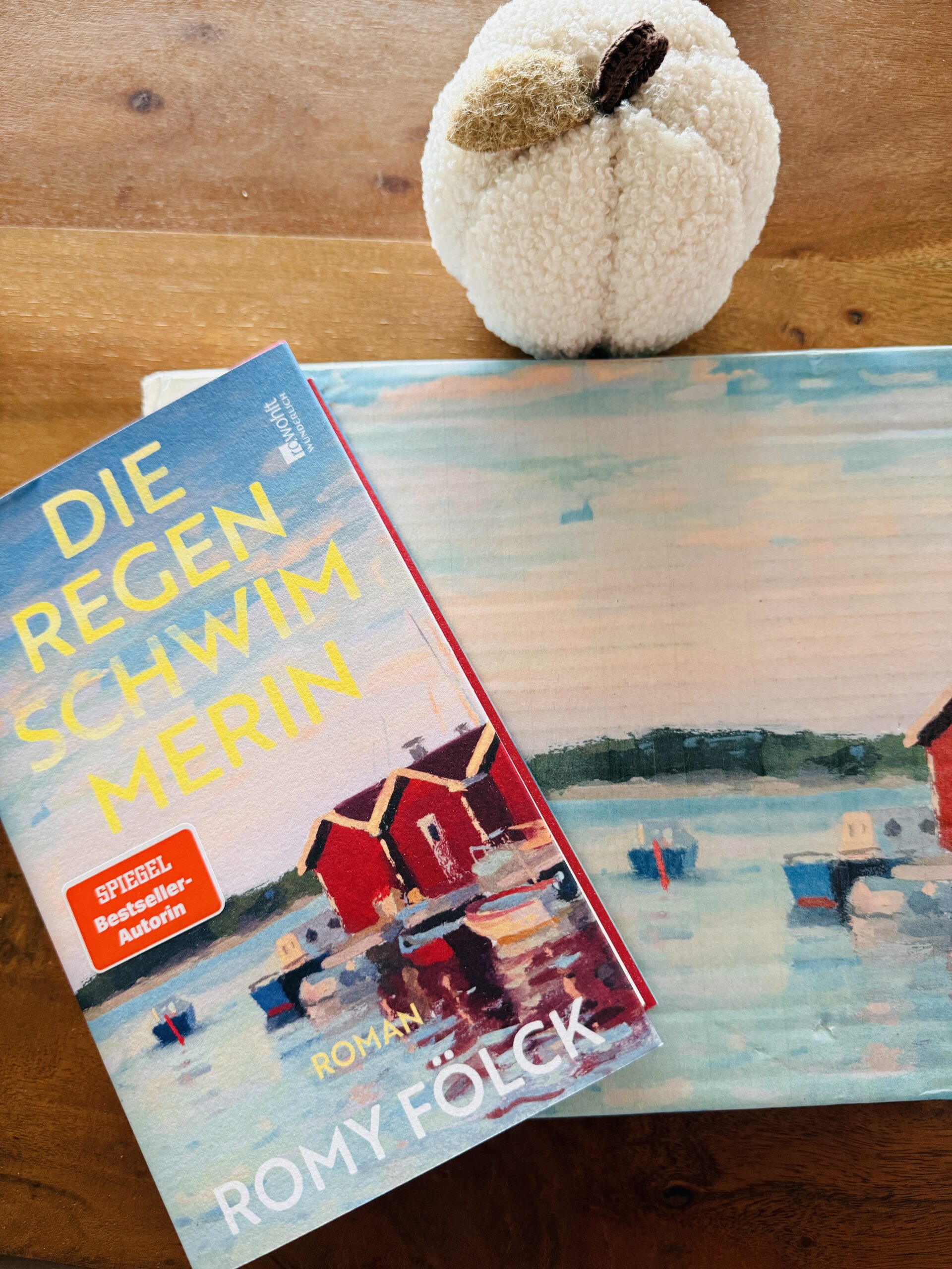 Die Regenschwimmerin